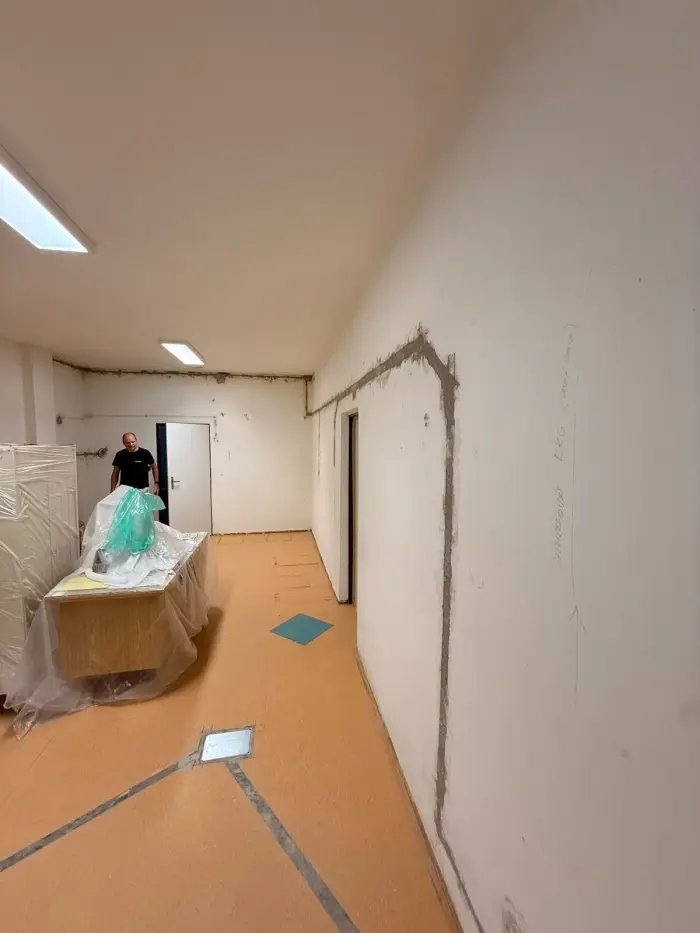 Renovace interiéru - Brno - Herčíkova - Ordinace